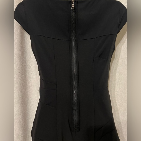 Cynthia Steffe light wool black Mini Dress, Size 0 - Picture 8 of 8